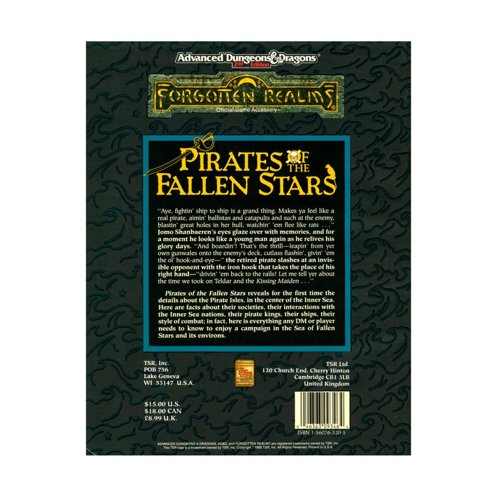 Advanced D&D: Forgotten Realms - Pirates of the Fallen Stars