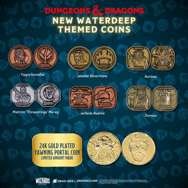 Sirius Dice - D&D The Yawning Portal Treasure Packs (Mystery Dice Set)