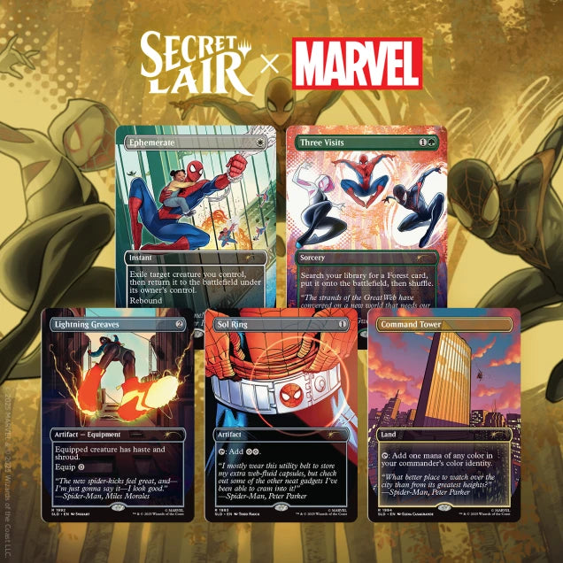 MtG - Secret Lair: Marvel's Spider-Man: Heroic Deeds