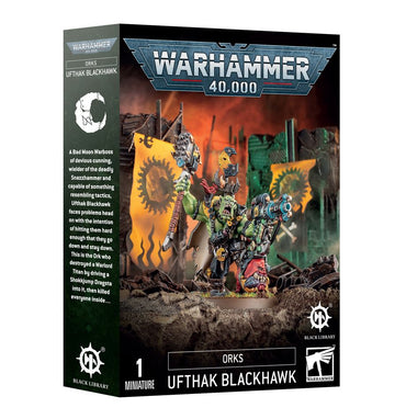 Warhammer 40k Miniatures: Orks - Ufthak Blackhawk