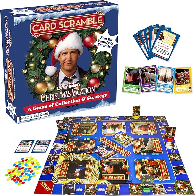 Card Scramble: Christmas Vacation