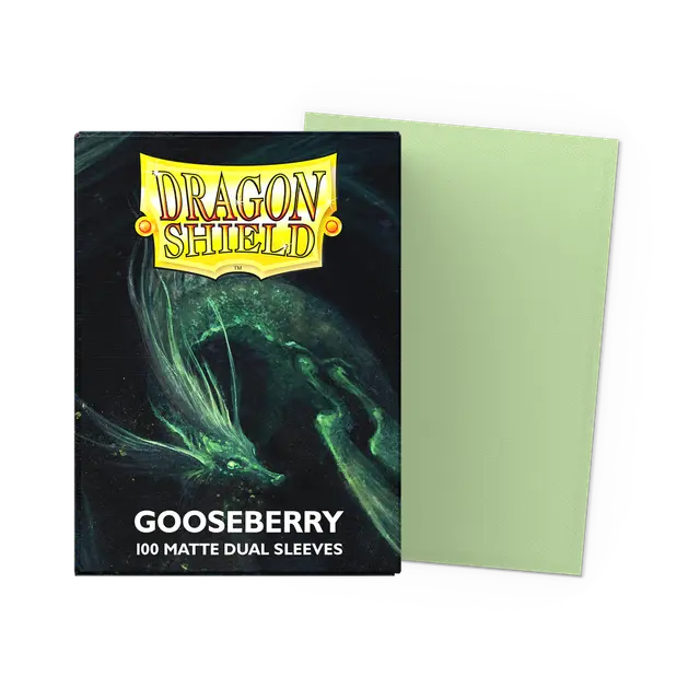 Dragon Shield: (100) Matte Card Sleeves & Box - Dual