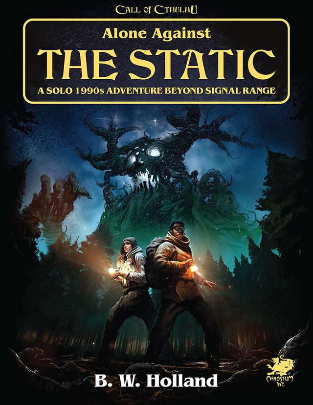 Call of Cthulhu TRPG: Alone Against the Static - A Solo 1990s Adventure Beyond Signal Range