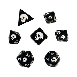 Black Oak Workshop: Black Death Dice Set