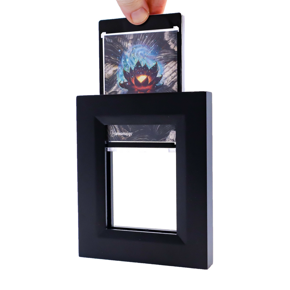 Frameamajigs Collectable Card Frame - Black