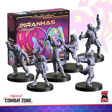 Cyberpunk RED: Combat Zone - Piranhas Starter