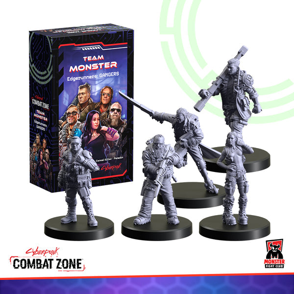 Cyberpunk RED: Combat Zone - Team Monster (Edgerunners)