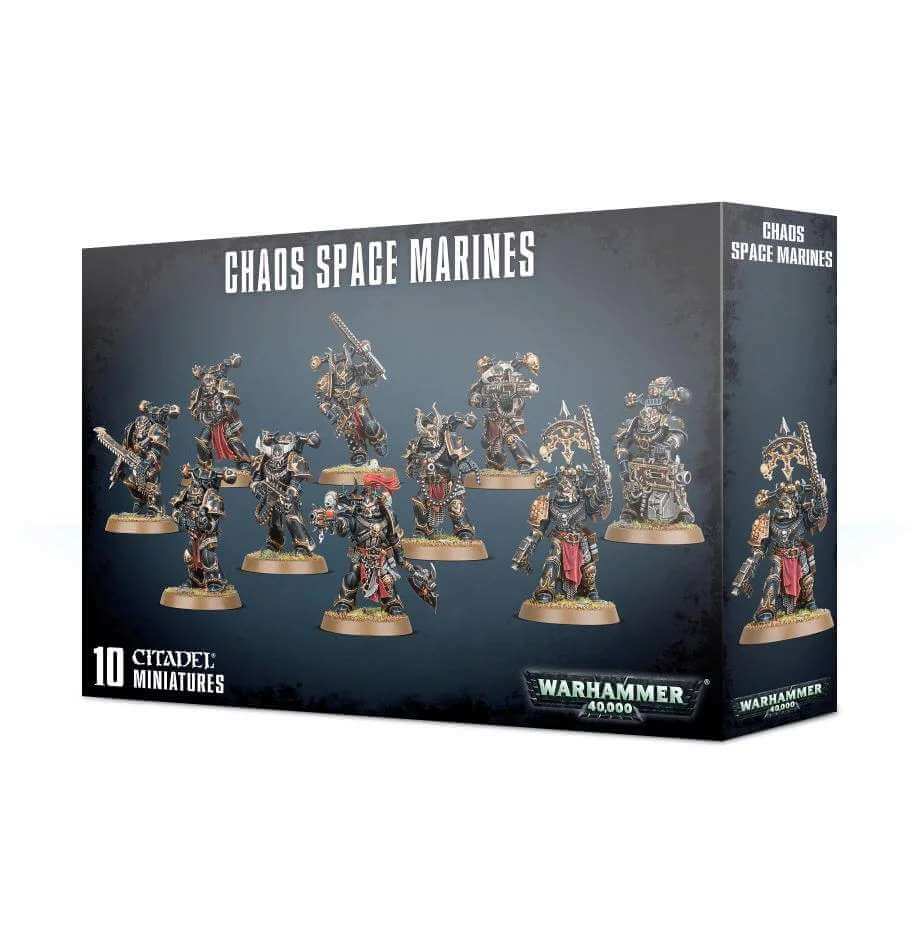 Warhammer 40k Miniatures: Chaos Space Marines