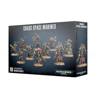 Warhammer 40k Miniatures: Chaos Space Marines