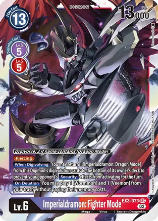 Digimon Single: Imperialdramon | Fighter Mode - Draconic Roar (EX03)