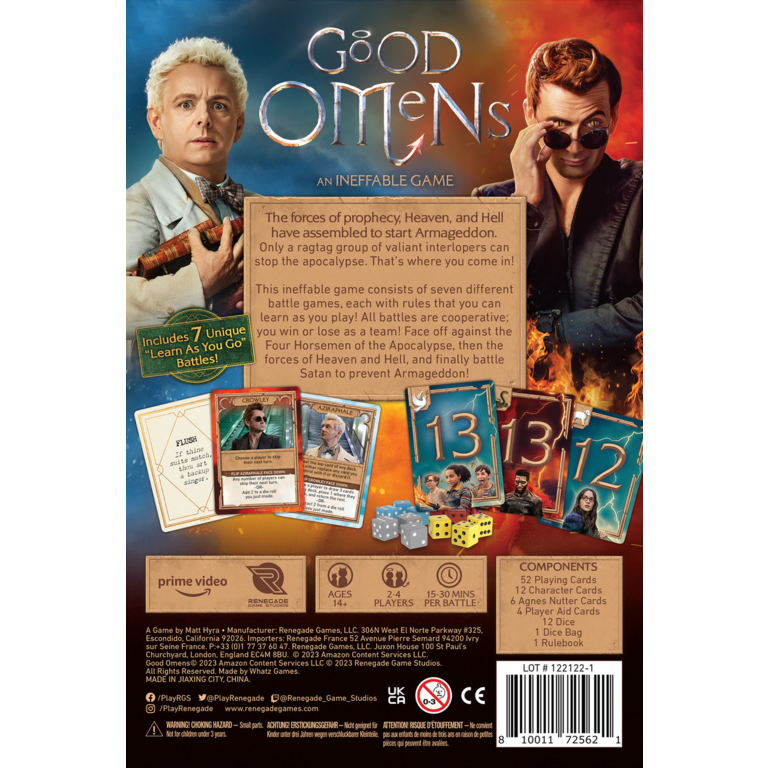 Good Omens: An Ineffable Game
