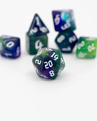 Emberglow Dice - 7pc Acrylic Set