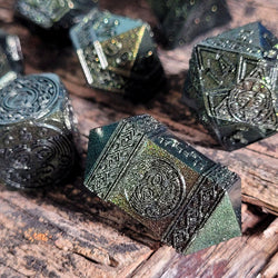 Forged Gaming: Metal Dice Sets - Nahuatl's Chance