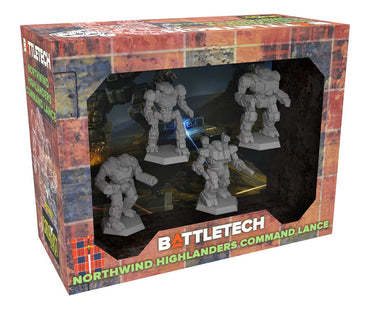 BattleTech: Northwind Highlanders Command Lance Miniature Pack