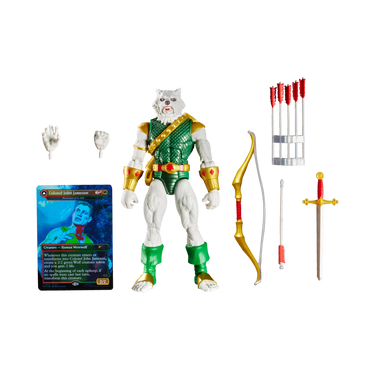 Marvel Legends: MTG Man-Wolf Figure with Promo