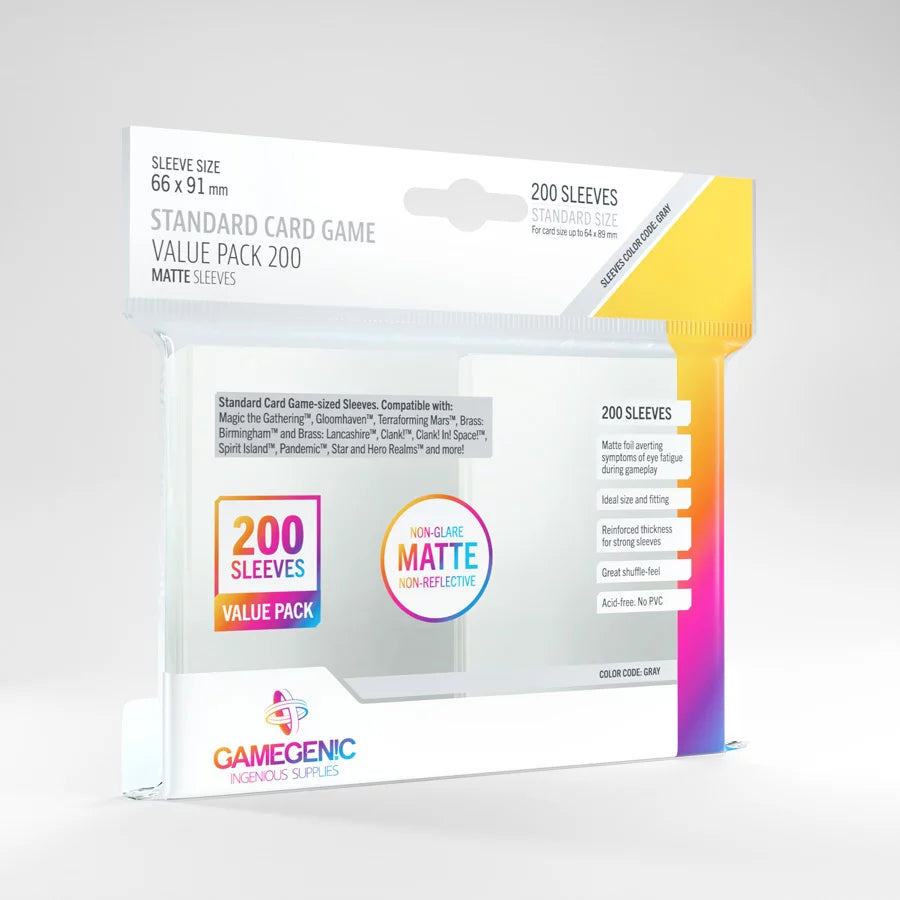 Gamegenic: Standard Card Game Value Pack 200