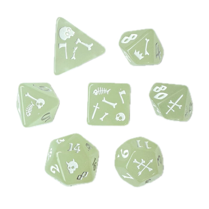 Black Oak Workshop: 7-pc Polyhedral Dice Set