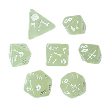 Black Oak Workshop: 7-pc Polyhedral Dice Set