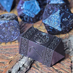 Forged Gaming: Metal Dice Sets - Nahuatl's Chance