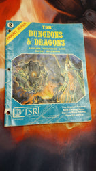 TSR D&D Book 2: Expert Rules (Paperback)