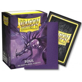 Dragon Shield: (100) Matte Card Sleeves & Box - Dual