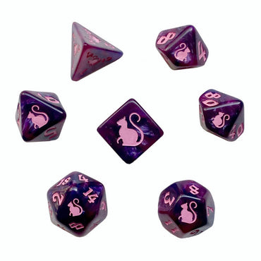 Black Oak Workshop: Kitty-Clacks Dice Set