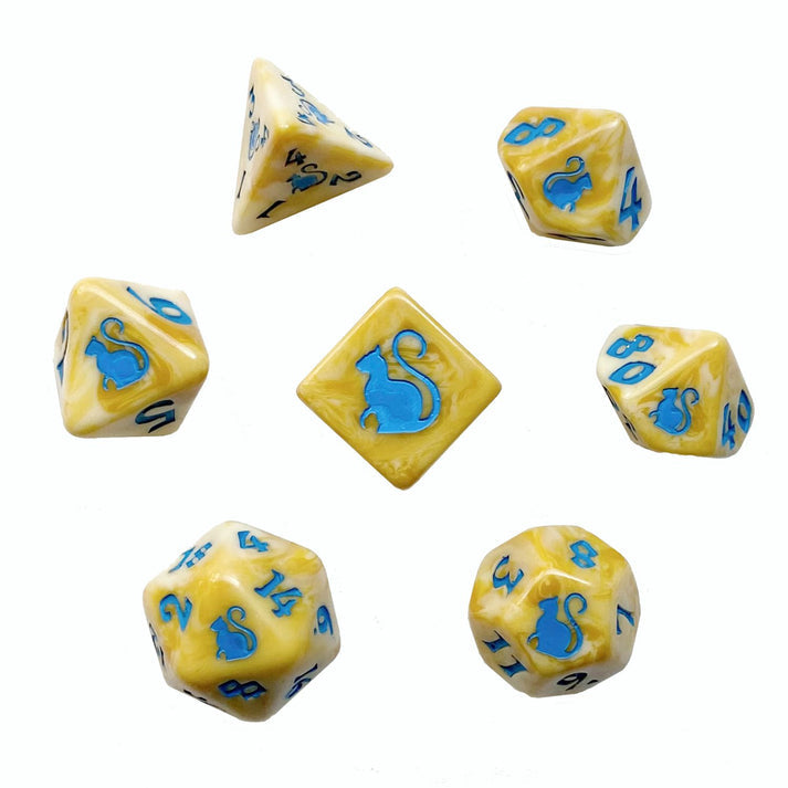 Black Oak Workshop: Kitty-Clacks Dice Set