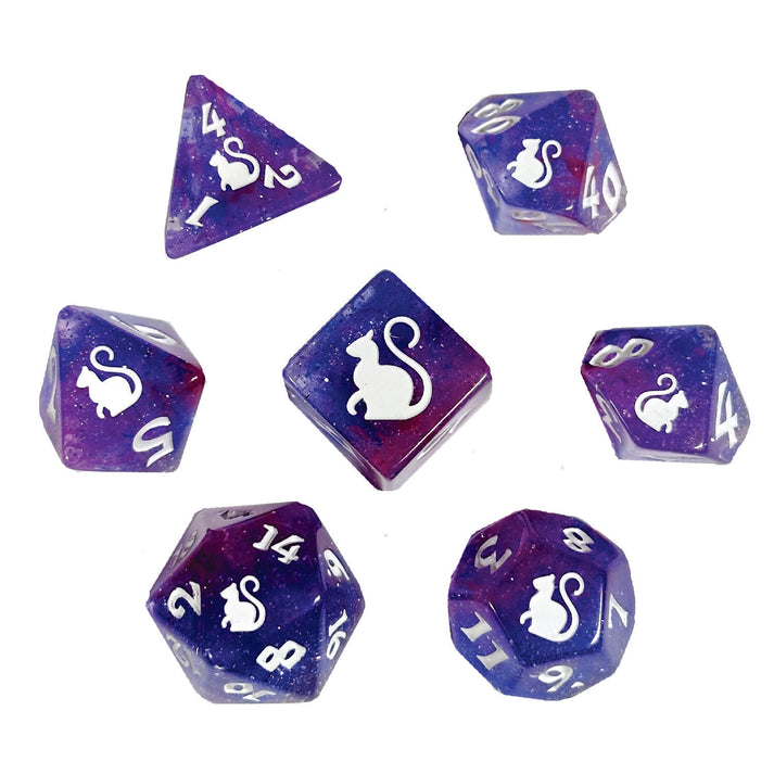 Black Oak Workshop: Kitty-Clacks Dice Set