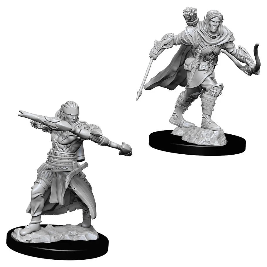Pathfinder Battles Deep Cuts: Male Half-Elf Ranger