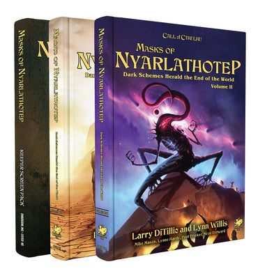 Call of Cthulhu TRPG: Masks of Nyarlathotep (Slip Case Set)