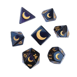 Black Oak Workshop: 7-pc Polyhedral Dice Set