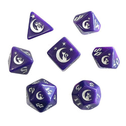 Black Oak Workshop: 7-pc Polyhedral Dice Set