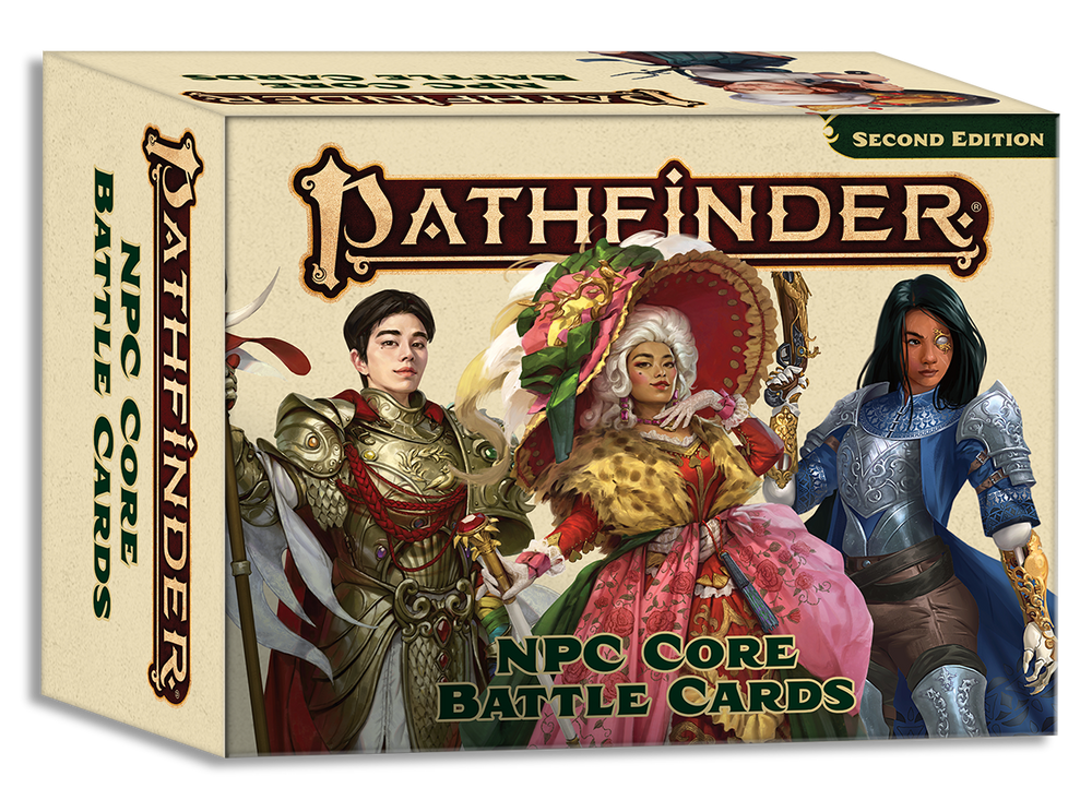 Pathfinder 2e: NPC Core Battle Cards