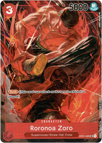 Beckett Graded - Roronoa Zoro (OP01-025) [OP01 Romance Dawn]