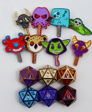 Foam Brain: Monster Pops - D20 & Pin