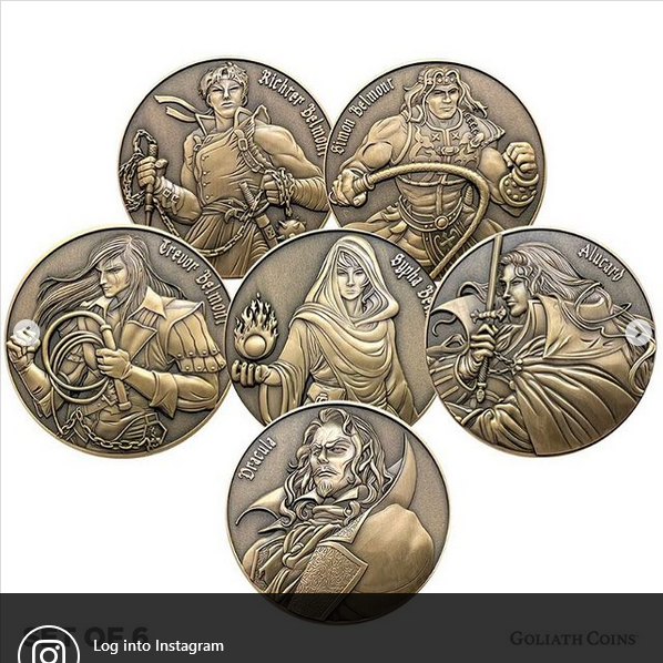 Goliath Coins: Castlevania Collection