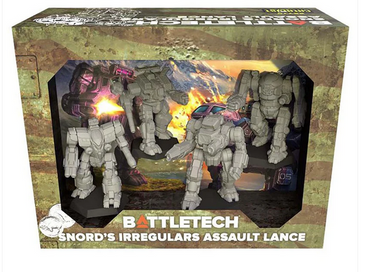 BattleTech: Snord's Irregulars Assault Lance