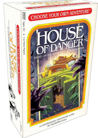 House of Danger - Choose Your Own Adventure Boardgame