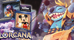 Disney's Lorcana: Deck Boxes & Card Sleeves