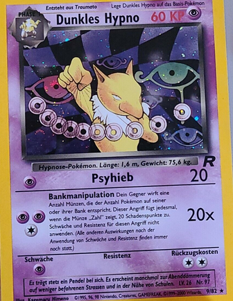 Dark Hypno / Dunkles Hypno (9/82) [German Pokemon Card, Team Rocket]