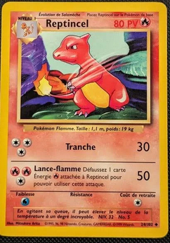 Charmeleon / "Reptincel" (24102) [French Pokemon Card]