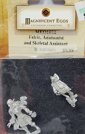 Magnificent Egos: Uncommon Character - Felric, Anatomist & Skeletal Servant (ME61022)