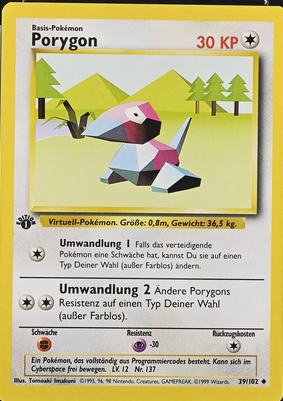 Porygon (39/102) [German Pokemon Card]