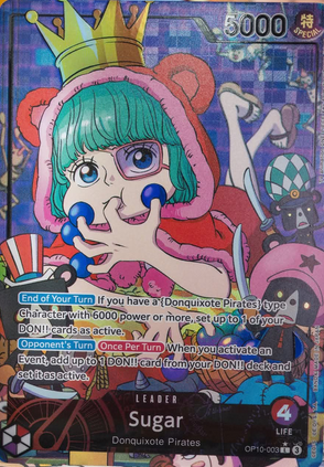 PSA Graded - Sugar (OP10-003 Alternate Art) [Royal Blood]