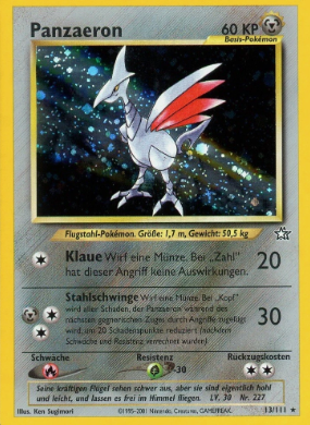 "Panzaeron" Skarmory (13/111) [German Pokemon Card]