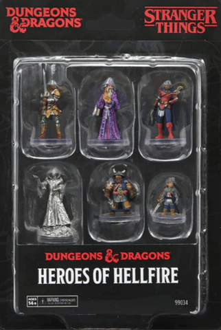 Dungeons & Dragons - Stranger Things: Heroes of Hellfire Miniatures (Pre-painted)