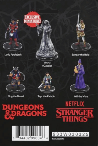 Dungeons & Dragons - Stranger Things: Heroes of Hellfire Miniatures (Pre-painted)