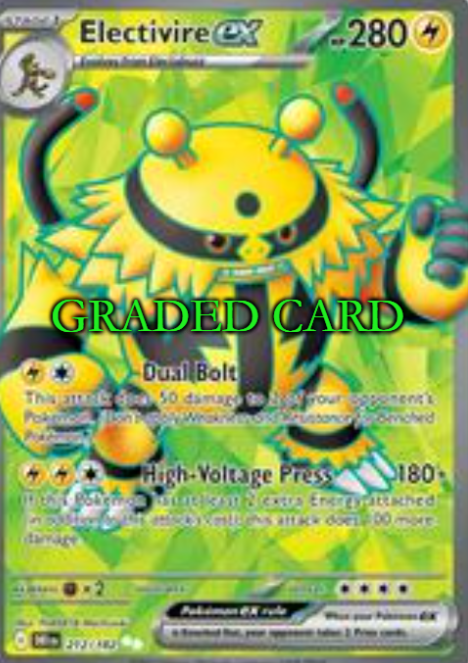PSA Graded - Electivire ex (212/182) [Scarlet & Violet: Destined Rivals]