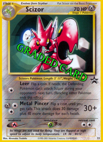 CGC Graded - Scizor (33) [Wizards of the Coast: Black Star Promos]