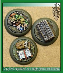 Objective Markers Set 2 - Sleeping mouse, Buried chest, Scrolls/book